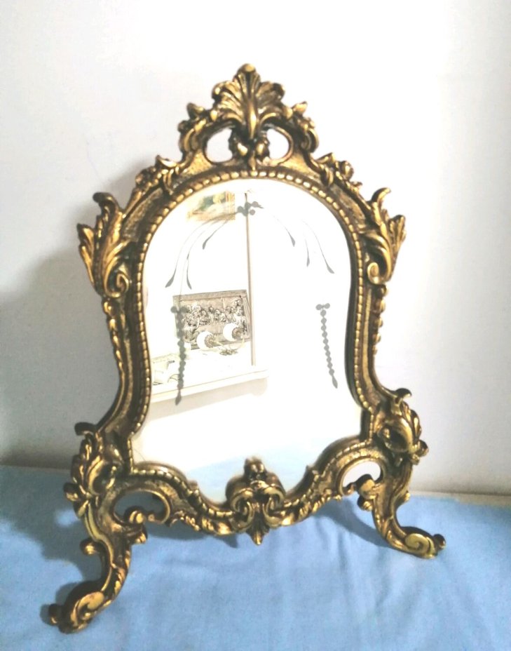 Зеркало настольное, бронза, 1960-1969 гг. стоимостью 6300 руб.