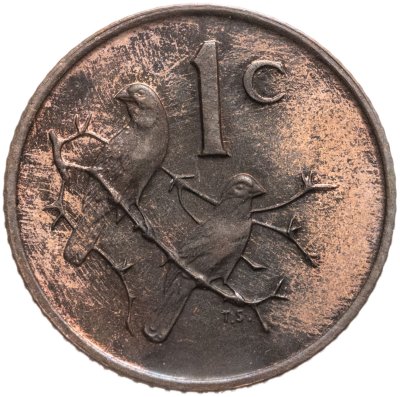 купить ЮАР 1 цент (cent) 1974