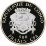 Купить Республика Конго 500 франков (francs) 2014 Proof "Подкова удачи"