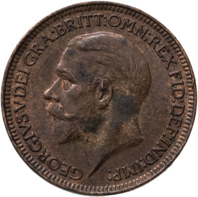 купить Великобритания 1 фартинг (farthing) 1932