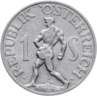 купить Австрия 1 шиллинг (shilling) 1952