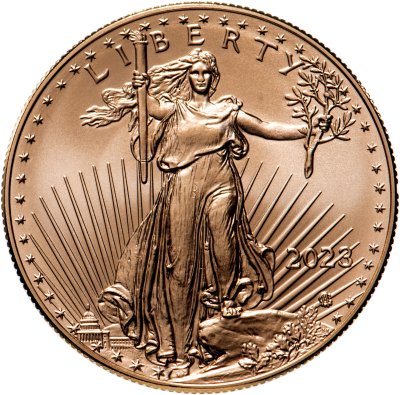 Купить США 50 долларов (dollars) 2023 "Американский золотой орёл"
