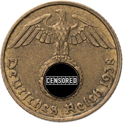 купить Германия, Третий рейх 10 рейхспфеннигов (reichspfennig) 1938