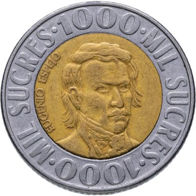 купить Эквадор 1000 сукре 1996