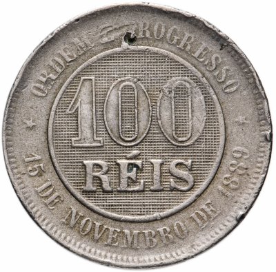 купить Бразилия 100 рейс (reis) 1897
