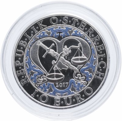 купить Австрия 10 евро 2017 Proof Архангел Михаил