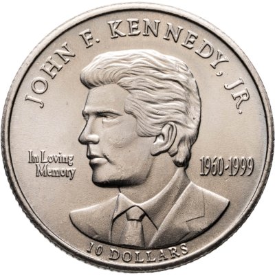 купить Либерия 10 долларов 2000 "Гибель Джона Кеннеди мл."
