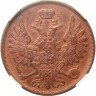 Купить 2 копейки 1858 года ВМ