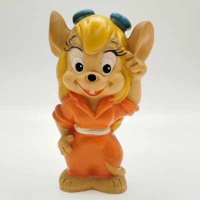 купить Игрушка (кукла) "Гаечка" (из сериала "Чип и Дейл спешат на помощь"), Донецкий завод игрушек, резина, литьё, крашение, роспись, Украина, 1990-1995 гг.