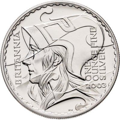 купить Великобритания 2 фунта 2003 UNC "Британия"