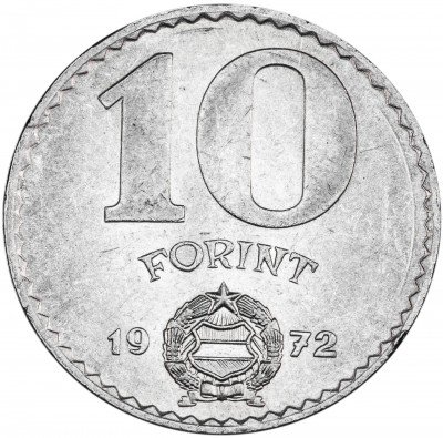 купить Венгрия 10 форинтов 1972