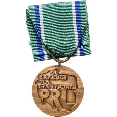 купить Польша Медаль "За заслуги на транспорте"