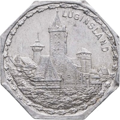 купить Германия, Нюрнберг (нотгельды) 20 пфеннигов 1919 "Башня Лугинсленд"