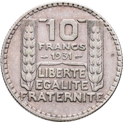 купить Франция 10 франков (francs) 1931