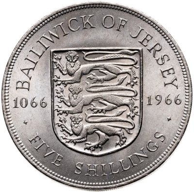 купить Джерси 5 шиллингов (shillings) 1966 "900 лет битве при Гастингсе"