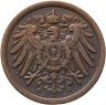 Купить Германия 2 пфеннига (pfennig) 1906 A  знак монетного двора: "A" - Берлин