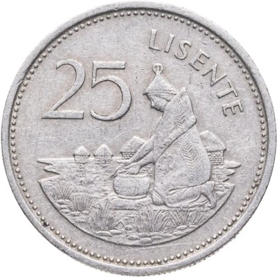 купить Лесото 25 лисенте (lisente) 1979
