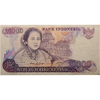 купить Индонезия 10000 рупий 1985 (Pick 126а)