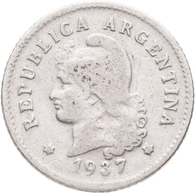 купить Аргентина 10 сентаво (centavos) 1937
