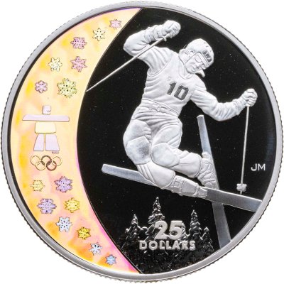 купить Канада 25 долларов (dollars) 2008 XXI зимние Олимпийские Игры, Ванкувер 2010 - Фристайл