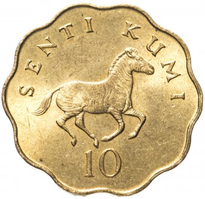 купить Танзания 10 центов (cents) 1977