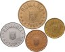 Купить Румыния набор из 4х монет 2005-2017 (старый герб, орел без короны)