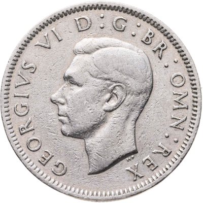 купить Великобритания 1 шиллинг (shilling) 1949 Шотландский шиллинг - лев, сидящий на короне