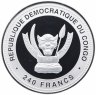 Купить Демократическая Республика Конго 240 франков 2013 "Китайский гороскоп - Год змеи. Счастье"