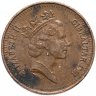 Купить Гибралтар 1 пенни (penny) 1988-1995, случайная дата