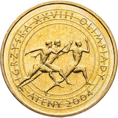 купить Польша 2 злотых 2004 "XXVIII летние Олимпийские Игры, Афины 2004"