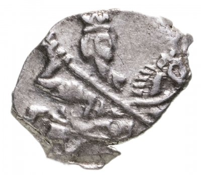 купить Петр I Алексеевич Романов. Копейка единоличное правление 1702 г. (АѰВ) чекан Кадашевский денежный двор Москва