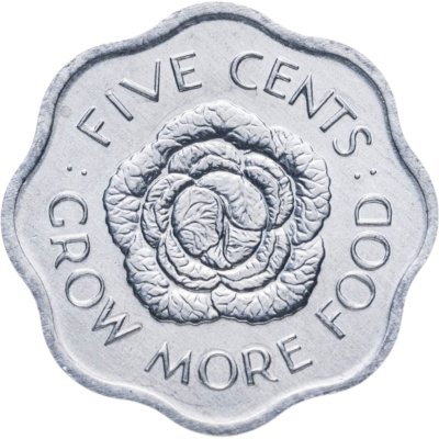 купить Сейшелы 5 центов (cents) 1975 "ФАО - Производить больше еды"