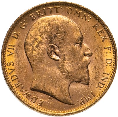 купить Великобритания соверен (sovereign) 1904 с портретом короля Эдуарда VII