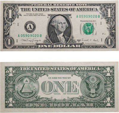 купить США 1 доллар 1988A (Pick 480b) A-Бостон