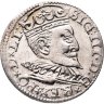 Купить Речь Посполитая, Ливония 3 гроша 1596 Сигизмунд III