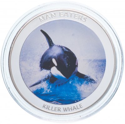 купить Уганда 100 шиллингов 2010 "Животные-людоеды - косатка"