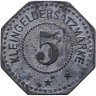 Купить Германия (нотгельды) 5 пфеннигов 1917 "Город Бельгерн"
