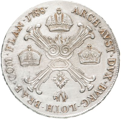 купить Австрийские Нидерланды ½ кроненталера 1786-1790, случайный год