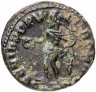 Купить Римская Империя, Максимиан Геркулий, 285-310 гг, фракция фоллиса, (реверс: Гений стоит влево, в руках патера и рог изобилия)