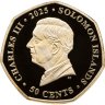 Купить Соломоновы Острова 50 центов 2025 «30 лет фильму Гуффи. Гуффи ловит снежного человека /позолоченная/»