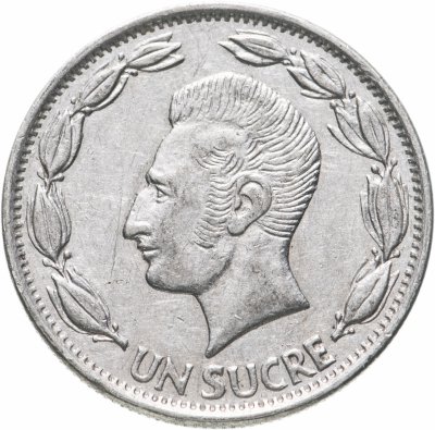 купить Эквадор 1 сукре (sucre) 1964-1981, случайная дата