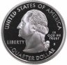 Купить США 25 центов (квотер, 1/4 доллара, quarter dollar) 2007 S "Квотер штата Айдахо",  знак монетного двора: "S" - Сан-Франциско"