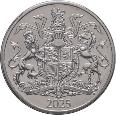 купить Великобритания 5 фунтов 2025 "Герб Его Величества Карла III" в буклете