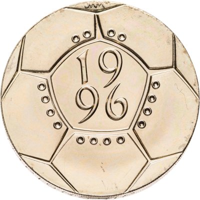 купить Великобритания 2 фунта (pounds) 1996 "Чемпионат Европы по футболу 1996"