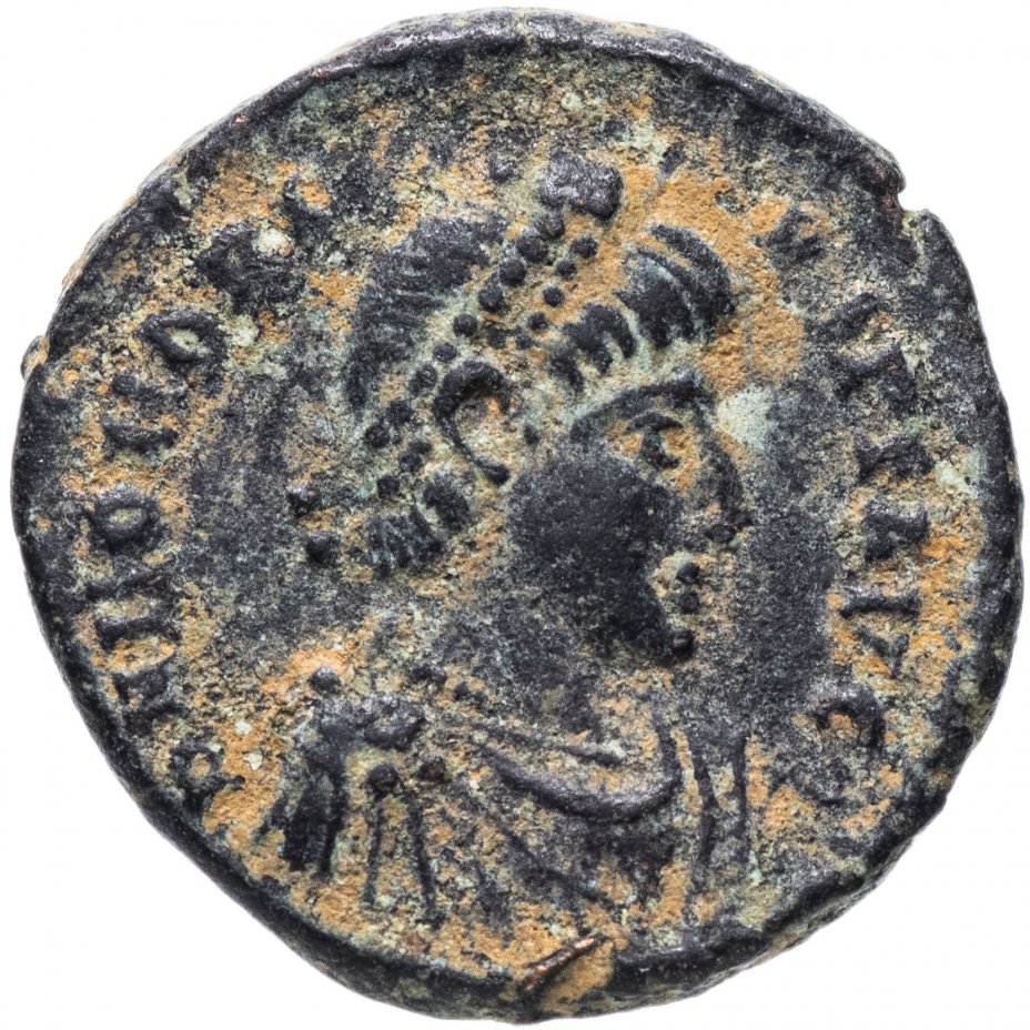 купить Римская империя, Гонорий, 393-423 годы, нуммий.
