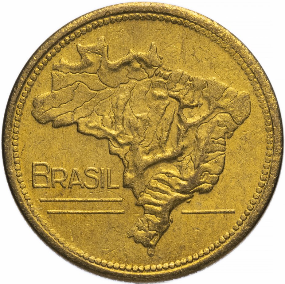 купить Бразилия 1 крузейро (cruzeiro) 1945