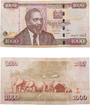 купить Кения 1000 шиллингов 2010