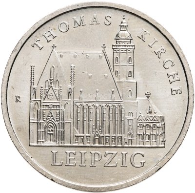 купить Германия (ГДР) 5 марок 1984 Церковь святого Томаса в Лейпциге