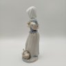 Купить Статуэтка "Девочка с щенком", скульптор Francisco Catalá, фарфор, роспись, NAO Porcelain, Испания, 1977-1990 гг.