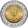 Купить Сан-Марино 500 лир 1998 "Химия"